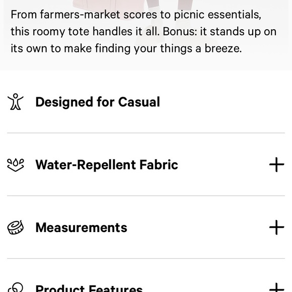 Lululemon Daily Multi-Pocket Tote Bag 20L in Crater Blue - Picture 2 of 4